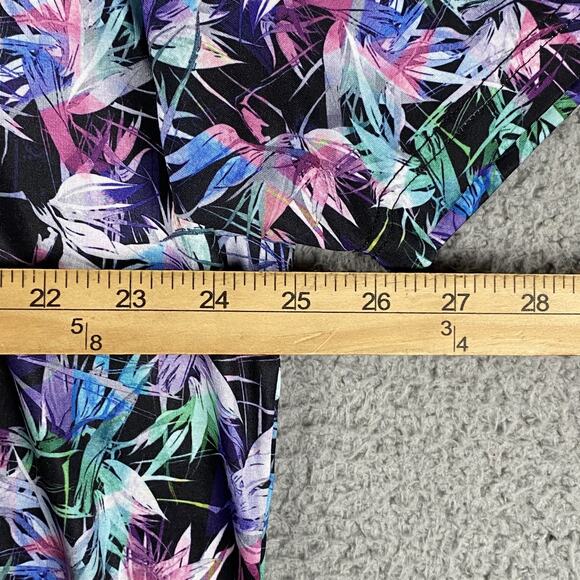 Maelreg Performance Polo Shirt Men's XL Multicolor Floral Preppy Colorful Print - Picture 5 of 8